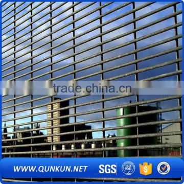 pvc coated anti-climb 358 mesh fence/galvanzied anti-climb 358 mesh fence