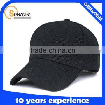 Custom Plain Blank Cotton 6 Panel Baseball Cap photo-2