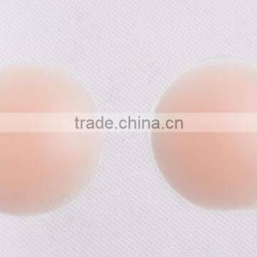 OEM Cheap Girls Sexy Round Shape Nude Silicone Thin Nipple Cover photo-4