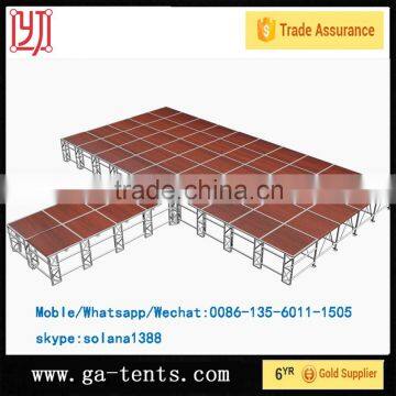 Portable stage platform and mobile stage for sale