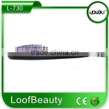 Professional design of hair straightening brush