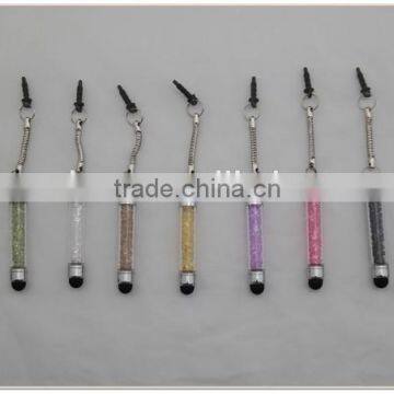 TCR- 0903 Crystal Touh Pen for Smartphone , Small Crystal Gift Pen photo-6