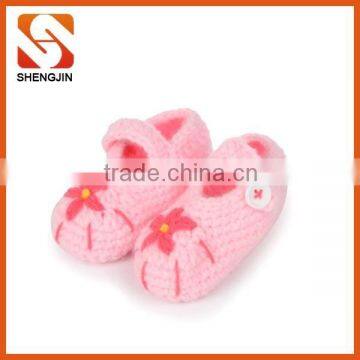 New fashion infant and toddlers crochet baby shoes wholesale