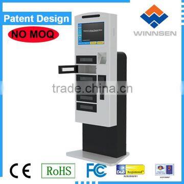 New Generation Free Standing With 19 Inch Touch Screen Coin Operated Locker Cell Phone Charging Station APC-06B photo-5