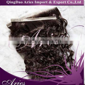 100% real PU tape in Human Hair Extensions Weft