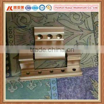 Aluminum Hinge for Door Window Cabinet With Wood Grain Effect photo-4