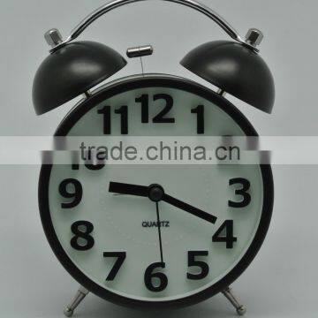 3D Number Scale 3.5" Metal Twin Bell Alarm Clock photo-6