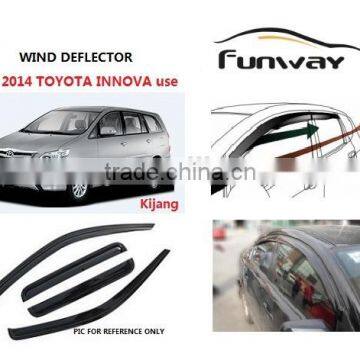 2014 TOYOTA INNOVA car Window Visor,Door Visor,Wind deflector,Weather deflector,Rain deflector,Auto accessories