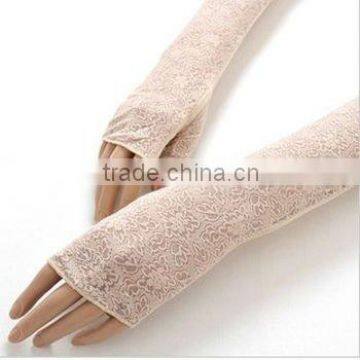 HS656pink wedding gloves bridal gloves satin gloves