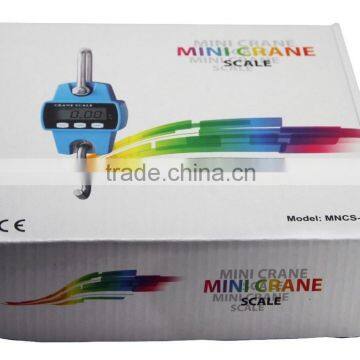 Chinese Manufacturer High Quality Mini Portable Crane Scale 300kg 0.1kg LCD Digital Electronic Hook Hanging Scale photo-5