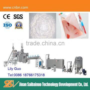 Adhesive corn starch processing line