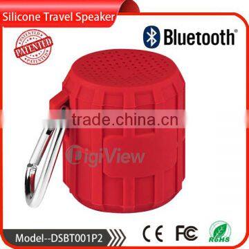 Portable Wireless Music Mini Bluetooth Speaker With Metal Keychain for Laptops,Accept OEM/ODM photo-2