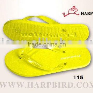 debossed logo beach flip flop