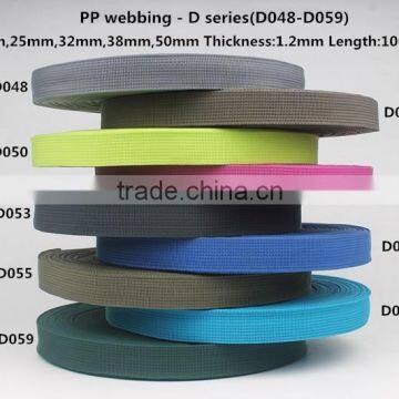 PP cup webbing,bag webbing belt