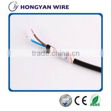 RVV/H05VV-F 2x0.75mm2 electrical power cable stranded copper wire IEC standard