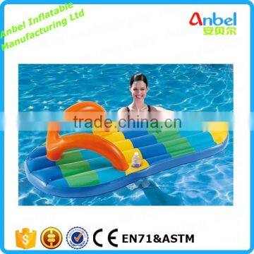Giant Flip Flop Inflatable Sandal Swimming Pool Float Mattress Slipper Raft 71" photo-2