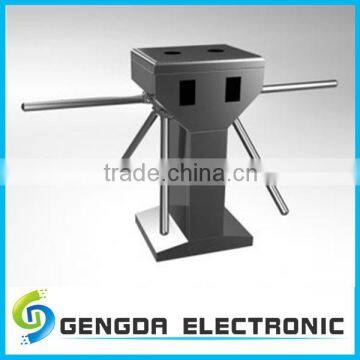 high quality two directional double core vertical entrance tripod barrier electronic pedestrian turnstile