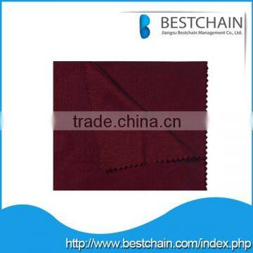Bordeaux red high quality knitted fabrics Uv antistatic