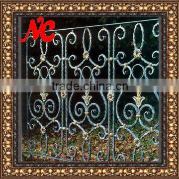 Wrought Cast Iron Railing Design