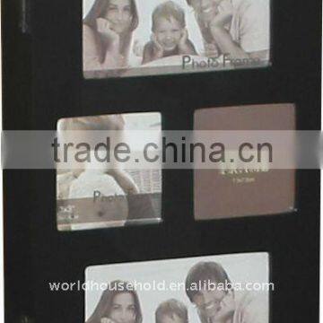 wooden jewelry box with photos frame top board