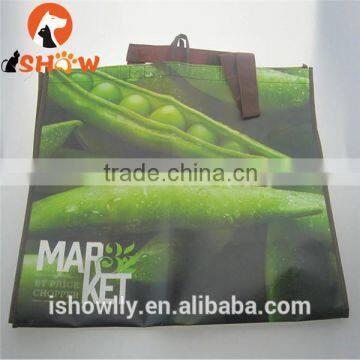 Non-woven shopping braids bags cotton material whole printing logo customized promotion