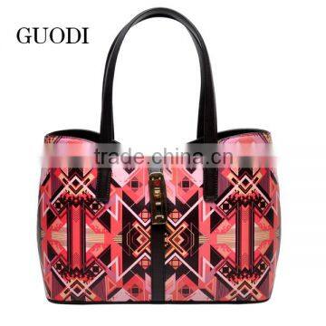 2016 hot sell fashion quilted tote bag for ladies