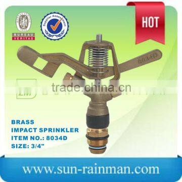 Brass garden sprinkler