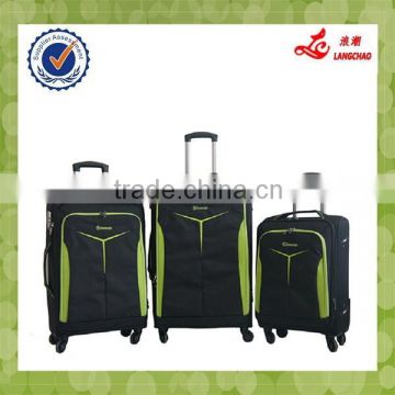 Classical Design EVA Trolley Luggage Sets Travel Bags Hot Sale 4 Wheels Nylon Bags Wholesale