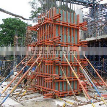 Plastic formwork board