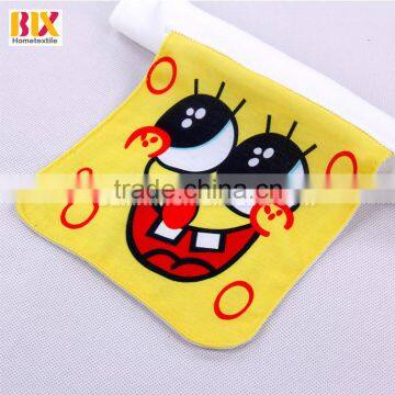 Cotton Gauze Cartoon Printed Baby Back Sweat Cloth photo-3