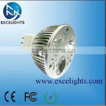 Epistar high power mr16 led 3w spot lamp