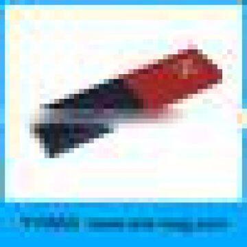 Red/green teaching Alnico magnet bar has S N