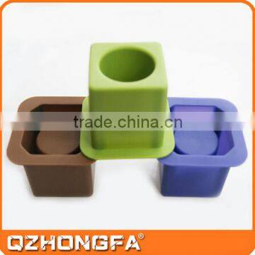 2016 Manufature Silicone 4 Cup Shape Silicone Ice Cup Mold photo-3