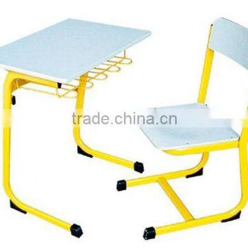 school desk and bench