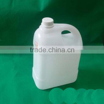 plastic chemical bottle 5000ml oblate bottle