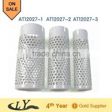 Aluminum barrel for hair brush