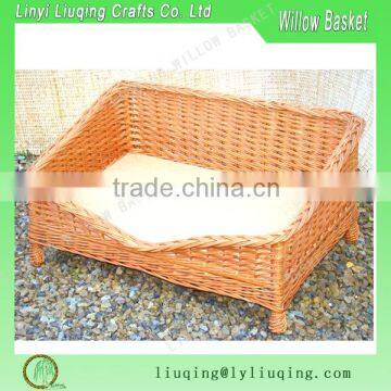 Wholesale Large Dog Bed, Large Dog Basket, Wicker Dog Furniture, Natural Material Dog Bed, Wicker Dog Bed, Pet Willow Basket