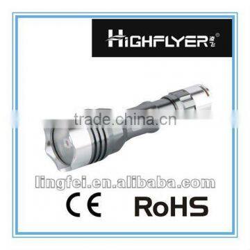 High power aluminium led falshlight/torch