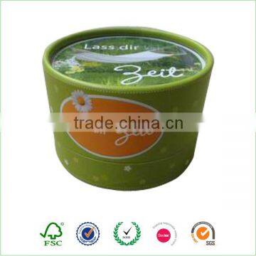 Kraft cylinder socks packaing box