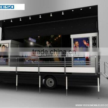 2013 Modified LED advertising van for president election,stage show,product promotion,outdoor public activities