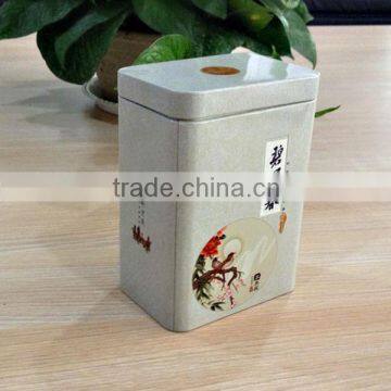 first grade tinplate Metal Type airtight tea tin box