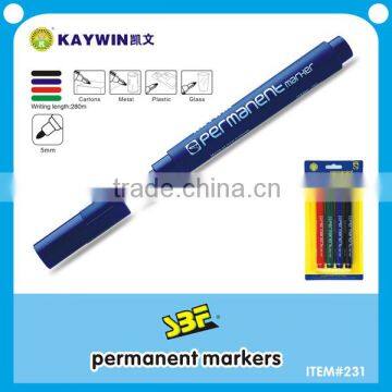 Bullet tip permanent marker pen item 231