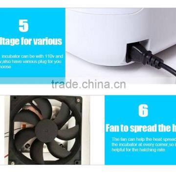 ALEX 12v 110V 220v Full Automtaic 56 Solar Chicken Egg Incubator Made in China With New Function of Automatic Egg Test ( AI-56S) photo-5