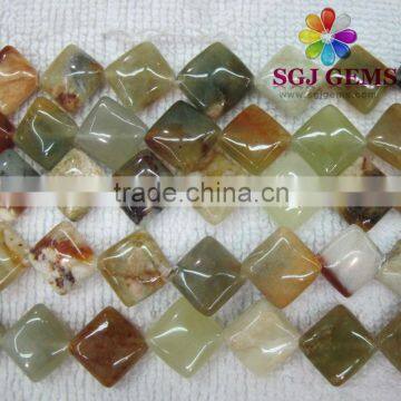 Semi Precious Serpentine stone beads Wholesale Beads