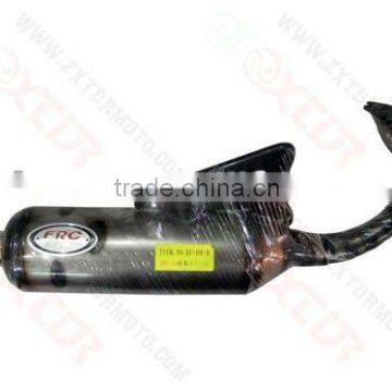 alloy exhaust muffler for scooter bikes