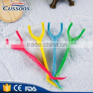 Promotional Logo OEM Printed Custom Plastic Dental Floss Pick