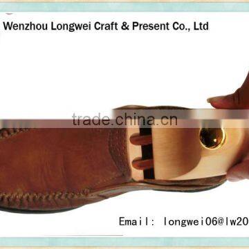 smart wooden men's shoetree/wooden shoe last