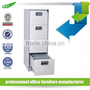 Office filing cabint 4 drawer vertical A4 storage metal cabinet