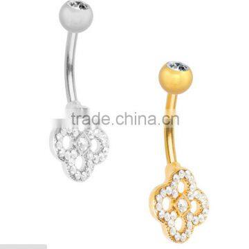 Celtic Design Belly Button Ring Piercing