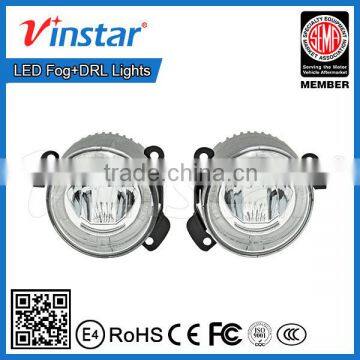 12V 10W Super bright Car Auto led fog light with daylight guide for VW for Skoda l